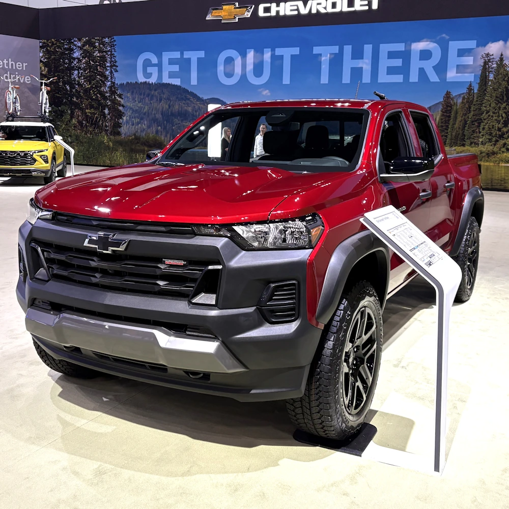 Red Chevy Colorado